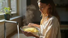 Pitäisikö pasta huuhdella keittämisen jälkeen, jotta se ei tartu kiinni?