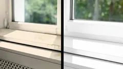 Ikkunalauta kiiltämään auringossa: Vinkit muovisen ikkunalaudan keltatahrojen poistoon kotona